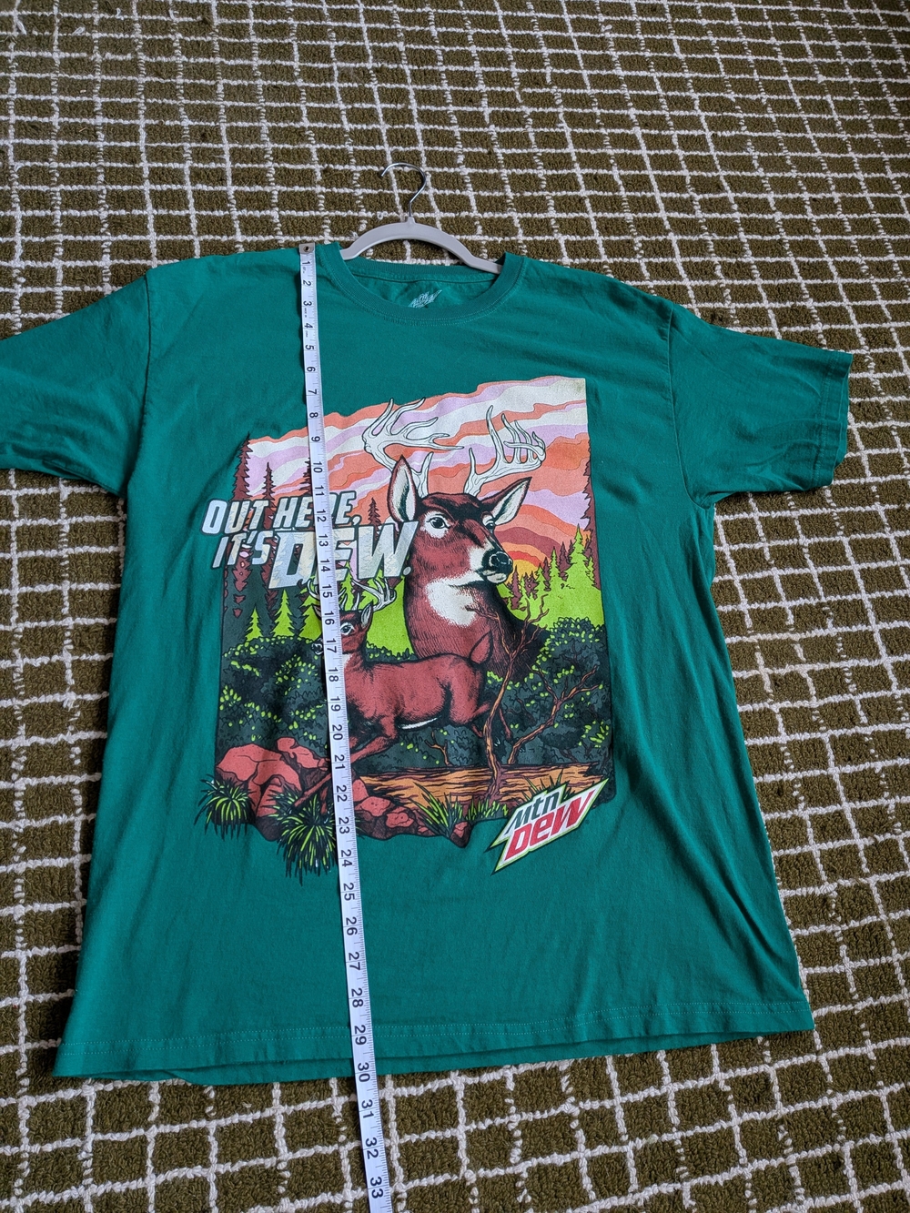Mountain Dew Green Graphic Tee